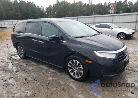 2022 Honda Odyssey Exl from USA, damaged, VIN 5FNRL6H78NB065903